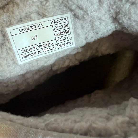 Crocs classic neo puff shortly boots size 7 - Picture 10 of 11